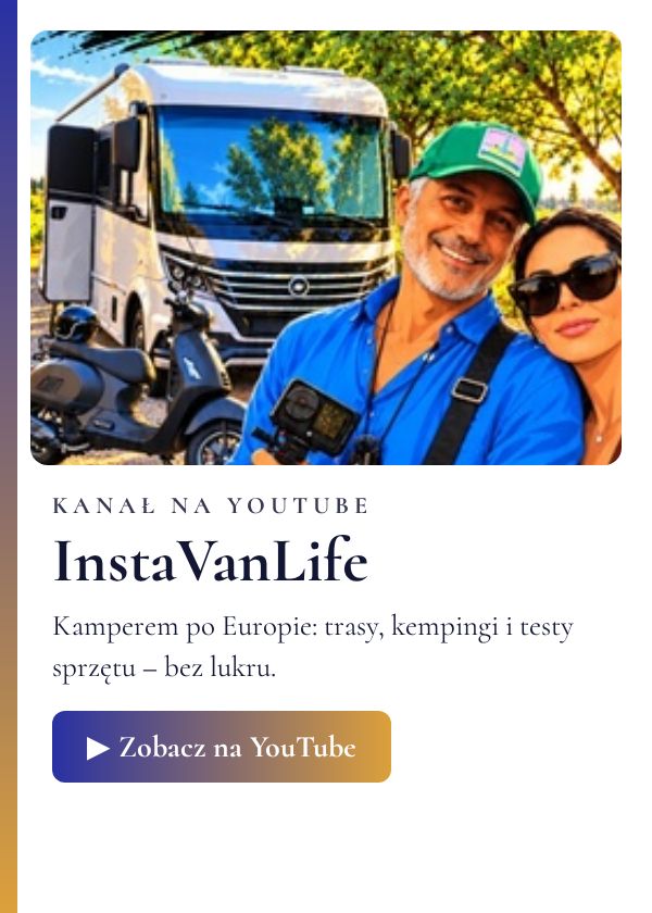 InstaVanLife – kanał o podróżach kamperem na YouTube